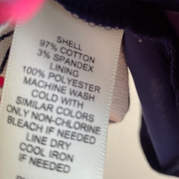 Eliza J Dress Size 0 i Sleeveless Navy, Pink & Orange Flora Pattern Flai… - Picture 3 of 9